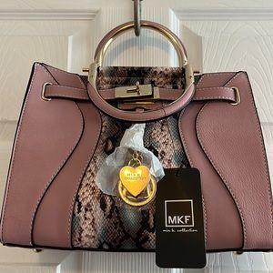 Mia k collection pink bag